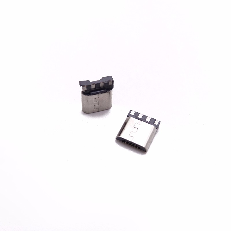 MICRO USB公头 超短体焊线式公头 超薄安卓公头