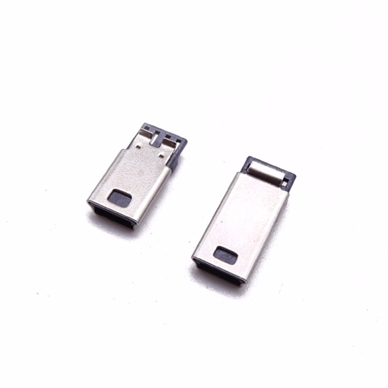 MINI USB 5P公头 短体长体 焊线式 前五后五前五后四公头