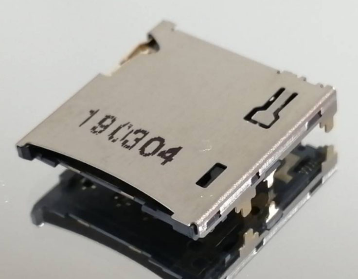 MICRO SD卡座 板上 LP l P 2.1H H=2.1 13.80+14. 70+2.10